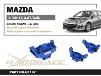 Hardrace verstärkter Motorhalter (rechts) - 09-13 Mazda 3 BL 2.3T/2.5