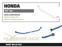 Hardrace Rear Lower Bar 2-Point - 20+ Honda Jazz/Fit