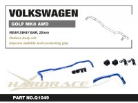 Hardrace Rear Sway Bar 25.4 mm - 21+ VW Golf 8 R (AWD)