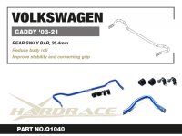 Hardrace Rear Sway Bar 22 mm - 04-20 VW Caddy MK3 2K (FWD)