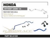 Hardrace Rear Sway Bar 22 mm - 18+ Honda Odyssey USDM RL6