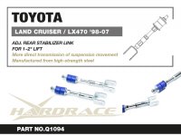 Hardrace Rear Reinforced Stabilizer Link (adjustable) - 98-07 Lexus LX J100 / 98-07 Toyota Land Cruiser J100