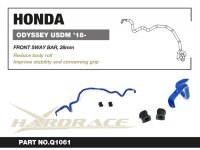 Hardrace Stabilisator vorn 28 mm - 18+ Honda Odyssey USDM...