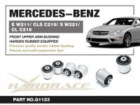 Hardrace Front Upper Arm Bushings (Harden Rubber) - Mercedes C-Class W205 / Mercedes CL-Class C216 / Mercedes CLS-Class C219/C257 / Mercedes E-Class W211/W213 / Mercedes GLC-Class X253 / Mercedes S-Class W221