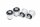 Hardrace Front Upper Arm Bushings (Harden Rubber) - Mercedes C-Class W205 / Mercedes CL-Class C216 / Mercedes CLS-Class C219/C257 / Mercedes E-Class W211/W213 / Mercedes GLC-Class X253 / Mercedes S-Class W221