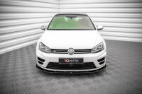 Maxton Design Front Splitter V.4 gloss black - VW Golf R Mk7