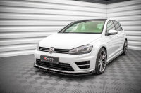 Maxton Design Front Splitter V.4 gloss black - VW Golf R Mk7