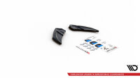 Maxton Design Heckansatz Flaps Diffusor V.3 schwarz Hochglanz - VW Golf R Mk7