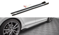 Maxton Design Side Skirts Diffusers for V.2 gloss black -...