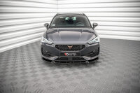 Maxton Design Front Splitter V.1 gloss black - Cupra Leon