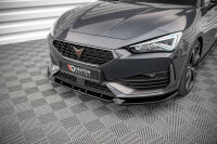 Maxton Design Front Splitter V.1 gloss black - Cupra Leon