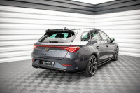 Maxton Design Rear Side Splitters gloss black - Cupra Leon ST