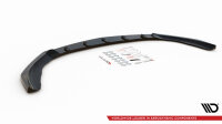 Maxton Design Front Splitter V.4 gloss black - Mercedes A35 AMG / AMG-Line W177