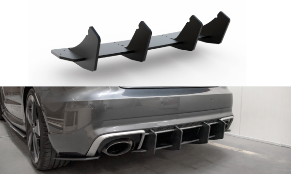 Maxton Design Robuste Racing Rear Bumper V.2 - Audi RS3 8V Sportback