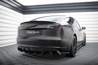 Maxton Design Rear Valance V.2 gloss black - Tesla Model 3