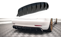 Maxton Design Rear Valance V.2 gloss black - Tesla Model 3