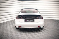 Maxton Design Rear Valance V.2 gloss black - Tesla Model 3