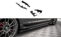 Maxton Design Side Flaps gloss black - Mazda 3 MPS MK1