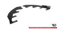 Maxton Design Front Flaps gloss black - Mazda 3 MPS MK1