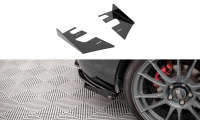 Maxton Design Rear Side Flaps gloss black - Mazda 3 MPS MK1