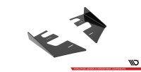 Maxton Design Rear Side Flaps gloss black - Mazda 3 MPS MK1