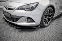 Maxton Design Front Flaps gloss black - Opel Astra GTC OPC-Line J