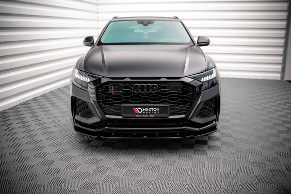 Maxton Design Frontansatz V.1 schwarz Hochglanz - Audi RSQ8 MK1