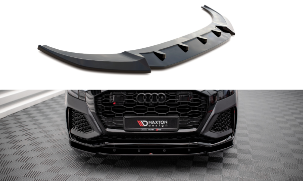 Maxton Design Frontansatz V.1 schwarz Hochglanz - Audi RSQ8 MK1