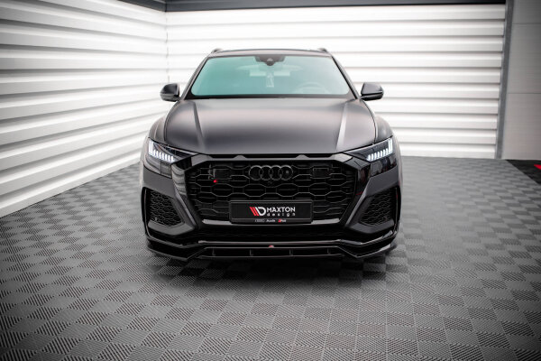 Maxton Design Frontansatz V.3 schwarz Hochglanz - Audi RSQ8 MK1