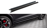 Maxton Design Side Skirts Diffusers gloss black - Audi...