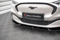 Maxton Design Frontansatz V.1 schwarz Hochglanz - Ford Mustang Mach-E MK1