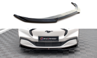 Maxton Design Front Splitter V.2 gloss black - Ford Mustang Mach-E MK1