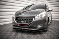 Maxton Design Front Splitter V.1 gloss black - Peugeot 208 GTi MK1