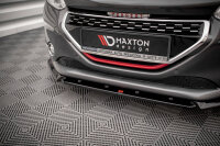 Maxton Design Frontansatz V.2 schwarz Hochglanz - Peugeot 208 GTi MK1