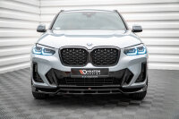 Maxton Design Frontansatz V.1 schwarz Hochglanz - BMW X4 M-Paket G02 Facelift