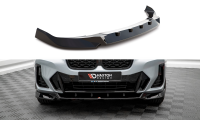 Maxton Design Front Splitter V.2 gloss black - BMW X4...