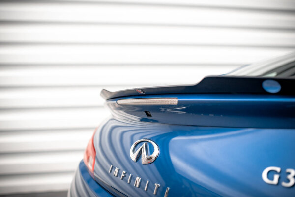 Maxton Design Spoiler Cap gloss black - Infiniti G37 Coupe