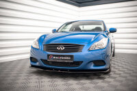 Maxton Design Front Splitter gloss black - Infiniti G37 Coupe