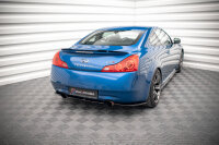 Maxton Design Rear Side Splitters gloss black - Infiniti G37 Coupe