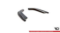 Maxton Design Rear Side Splitters gloss black - Infiniti G37 Coupe