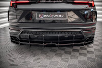 Maxton Design Mittlerer Diffusor Heckansatz DTM Look schwarz Hochglanz - Lamborghini Urus MK1