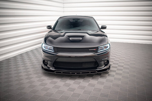 Maxton Design Frontansatz V.1 schwarz Hochglanz - Dodge Charger SRT Mk7 Facelift