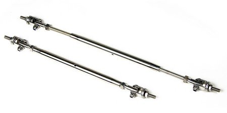 APR Performance Front Wind Splitter Rods - universal 8.25" to 10.75" (21,0 - 27,3 cm)