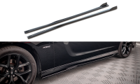 Maxton Design Side Skirts Diffusers gloss black - Dodge...