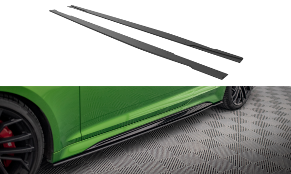 Maxton Design Street Pro Side Skirts Diffusers - Audi RS5 Coupe F5 Facelift