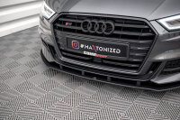 Maxton Design Street Pro Front Splitter - Audi S3 Sportback 8V Facelift