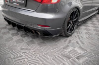 Maxton Design Street Pro Rear Side Splitters - Audi S3...