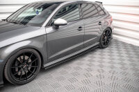 Maxton Design Street Pro Side Skirts Diffusers - Audi S3 Sportback 8V Facelift