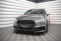 Maxton Design Front Splitter V.1 gloss black - Audi S3 Sportback 8V Facelift