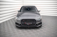 Maxton Design Front Splitter V.2 gloss black - Audi S3...